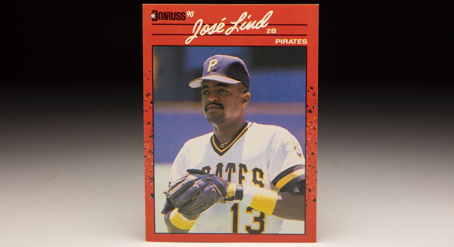 スポーツ選手 1990 THE WARRIORS L.O.D. CardCorner: 1990 Donruss José Lind | Baseball Hall of Fame